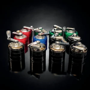 Metal Grinder Crank Handle 40MM asst color 12 Pc Display