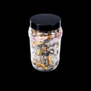 Jar of metal pipe 3" 72 PCs