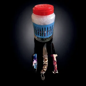 Knives 5 asst in a jar 24 pcs