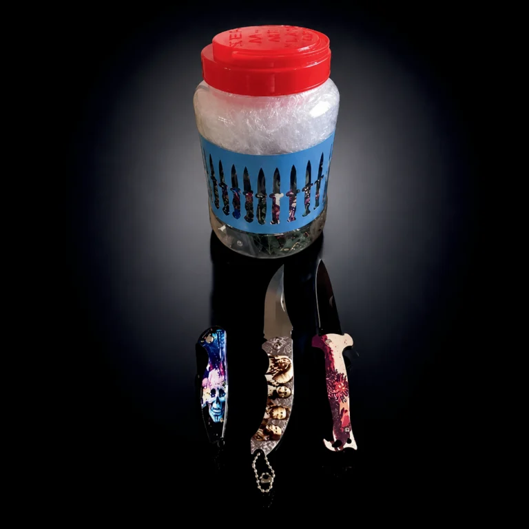 Knives 5 asst in a jar 24 pcs