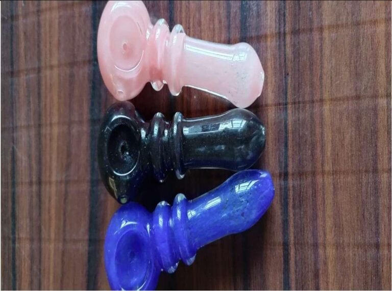 Glass pipe Fancy 3" 3 Asst