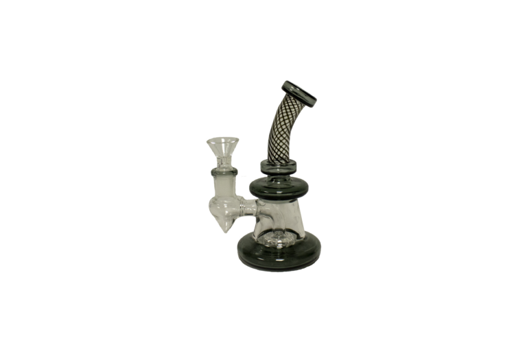 6" Bent Neck Beaker Base Water Pipe