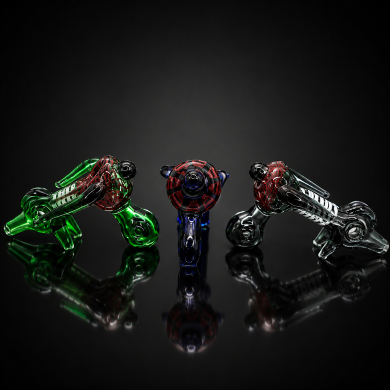 GLASS PIPE CRUIZER BIKE 5" ASST