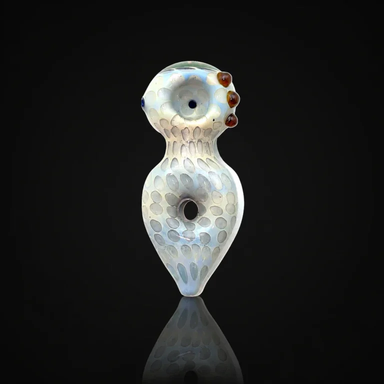 GLASS PIPE FULL HONERY COMB 4.5" ASST