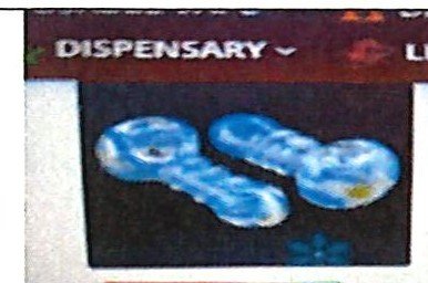 GLASS PIPE 3" SLIME COLOURS 3 ASST