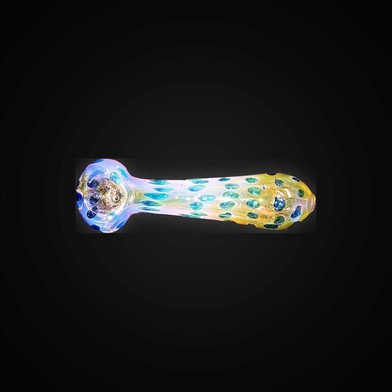 GLASS PIPE 5" GEE GOLD FINISH 3 ASST