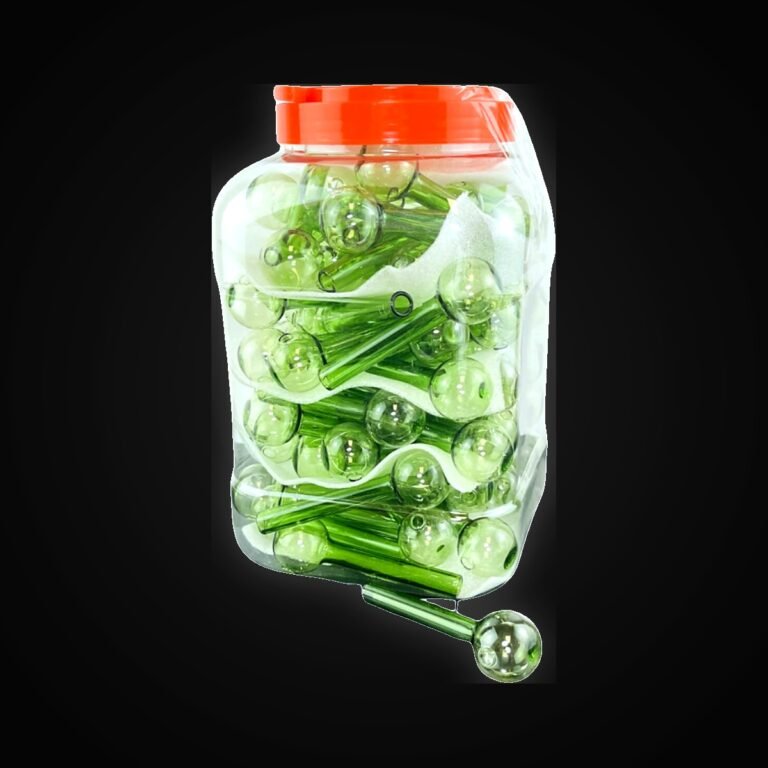 Oil Burners 6" Green Jar of 60 pcs