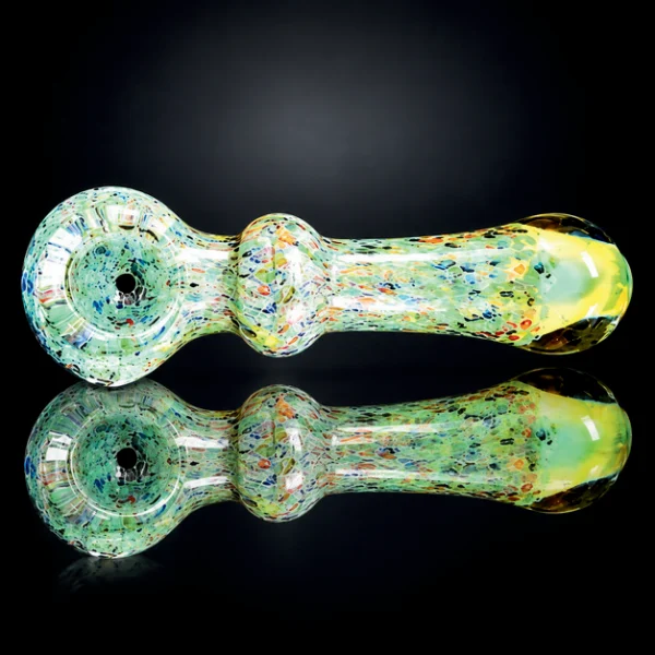 GLASS PIPE GOLD FINISH 4" 3 ASST