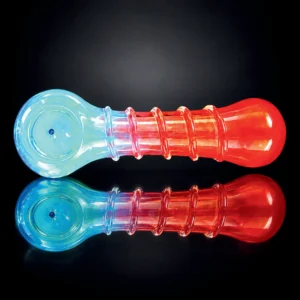GLASS PIPE 4" 3 ASST FANCY DESIGN