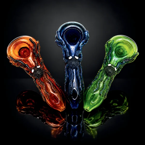 GLASS PIPE 5" KRAKEN 3 ASST