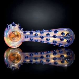 GLASS PIPE 5" GEE GOLD FINISH 3 ASST