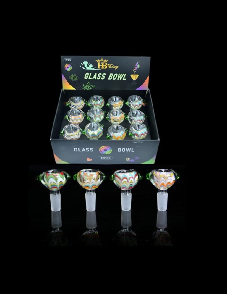 ARTISTIC BOWL ASST 14MM 12 IN A DISPLAY