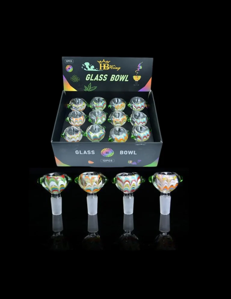 ARTISTIC BOWL ASST 14MM 12 IN A DISPLAY