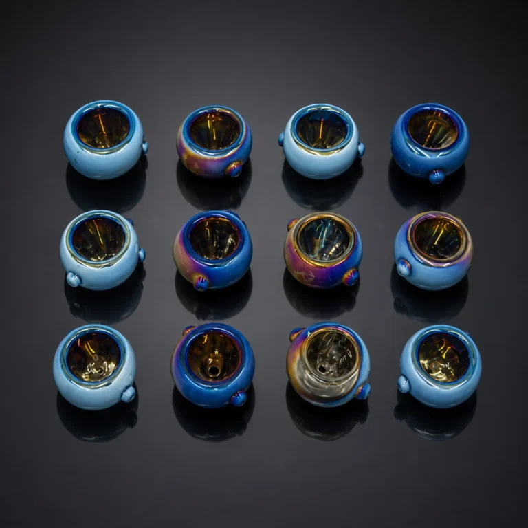 BOWL 14MM Elecroplated asst colour in DISPLAY/12