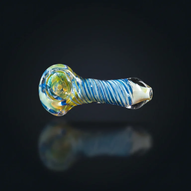 GLASS PIPE TWIST FUME 21/2" ASST