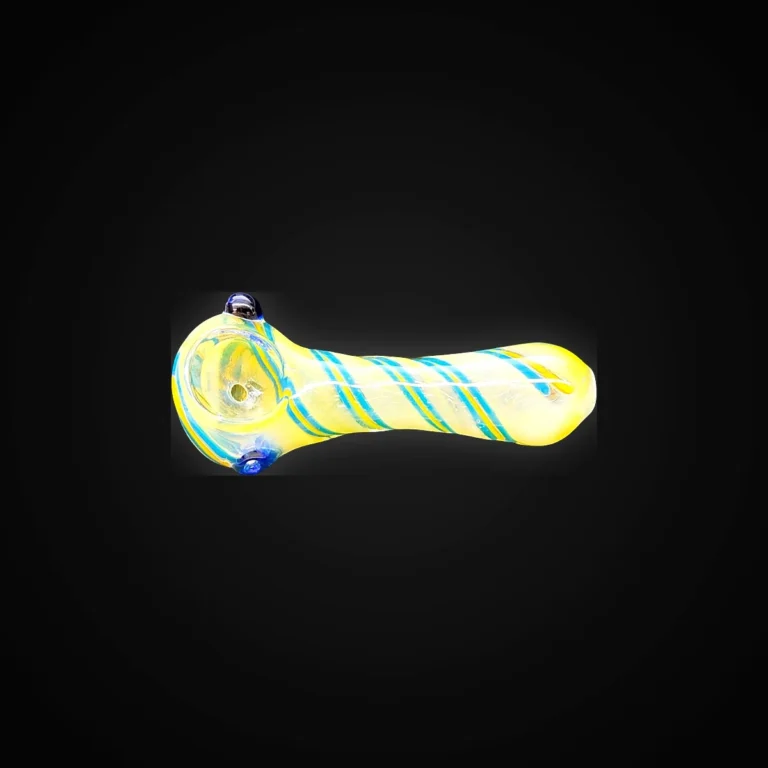 GLASS PIPE RASTA FUME3"ASST CLRS