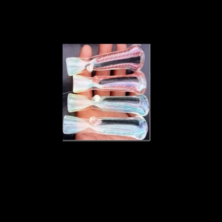 GLASS CHILLUMS DICRO DESIGN 3"ASST