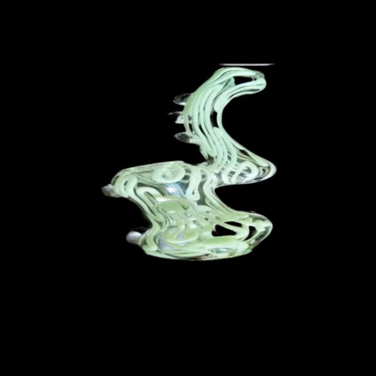 GLASS PIPE BUBLER SLIME CLRS 6" 3 ASST / 3 INNER