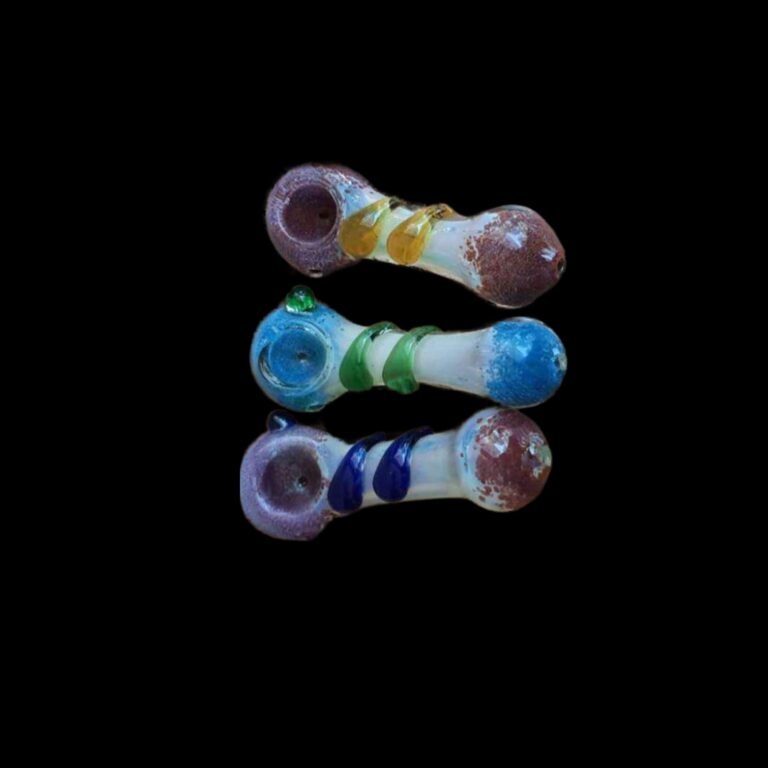 GLASS PIPE FUME 3"ASST CLRS