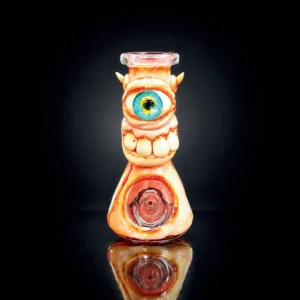 Handpipe - 5in - Polyresin 3D - Bucktooth Cyclops - Asst. Colors
