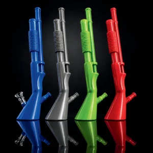 GLASS GUN PIPE 26" ASST COLOURS