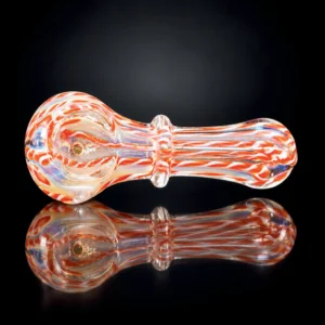 GLASS PIPE TWIST RING 21/2"ASST CLRS