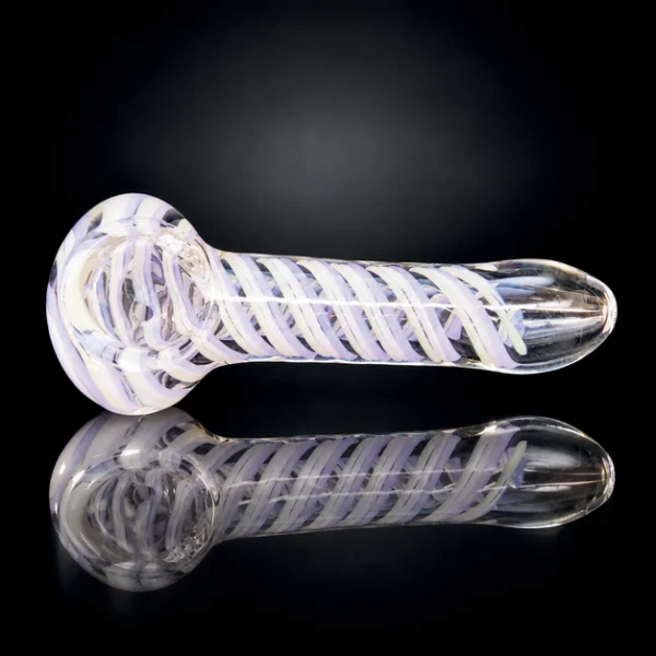 GLASS PIPE SLIME INSIDE 4"ASST CLRS