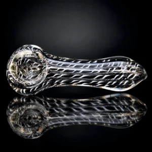 GLASS PIPE RWIST 3"ASST CLRS