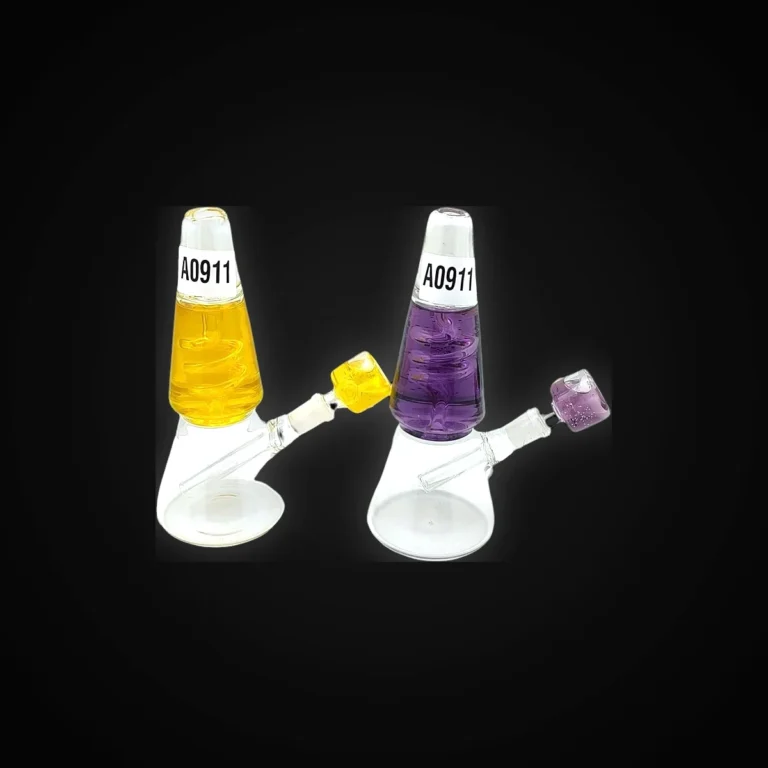 GLYCERINE WATER PIPE 8" 6 ASST COLORS