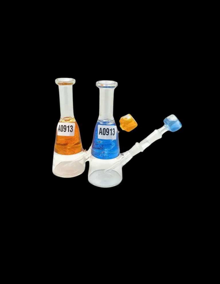 GLYCERINE WATER PIPE 8" 6 ASST COLORS