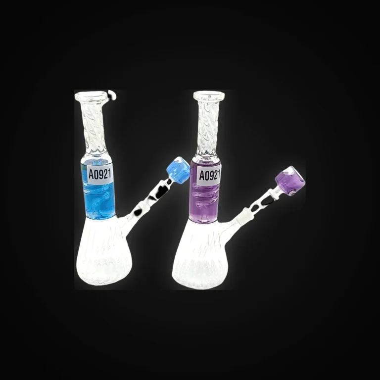 GLYCERINE WATER PIPE 10" 6 ASST COLORS