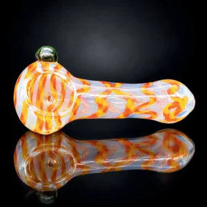 GLASS PIPE TWIST FUME 3"ASST