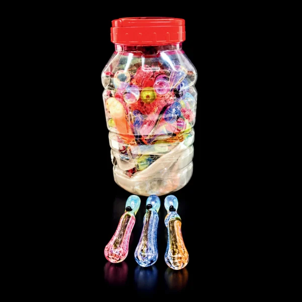 JAR OF 40 DICRO ONE HITTERS ASST