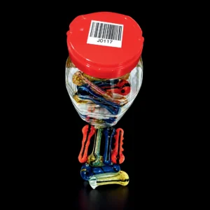 JAR OF DICRO PIPE 4" 30 PCs ASST