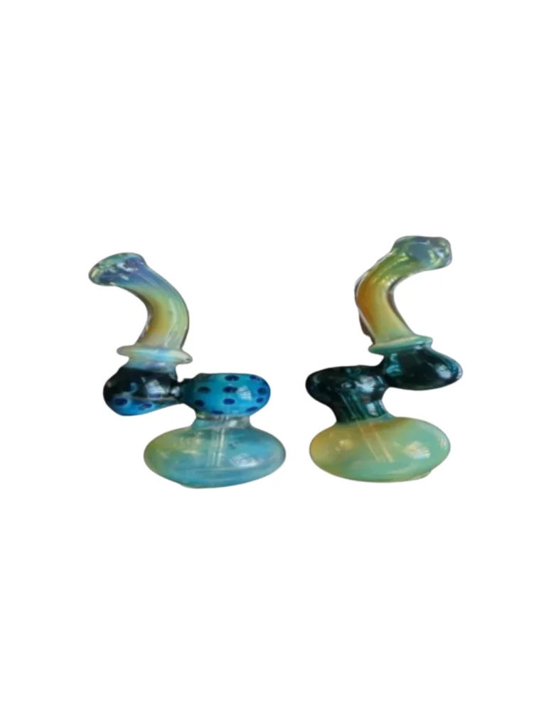 BUBLER6" GLAZED FUMED 4 ASST