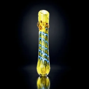 CHILLUM 31/2" SLIME FIUSH DOTTERD DESIGNS 4 ASST-4 INNER