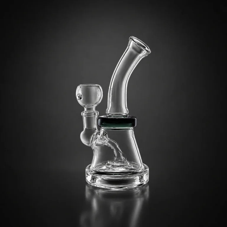 6.5" Cut Glass Rig