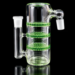14mm 90 degree Ash Catcher triple honeycomb