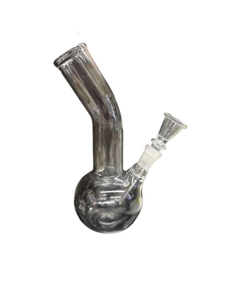 WATER PIPE 8" BENT Clear