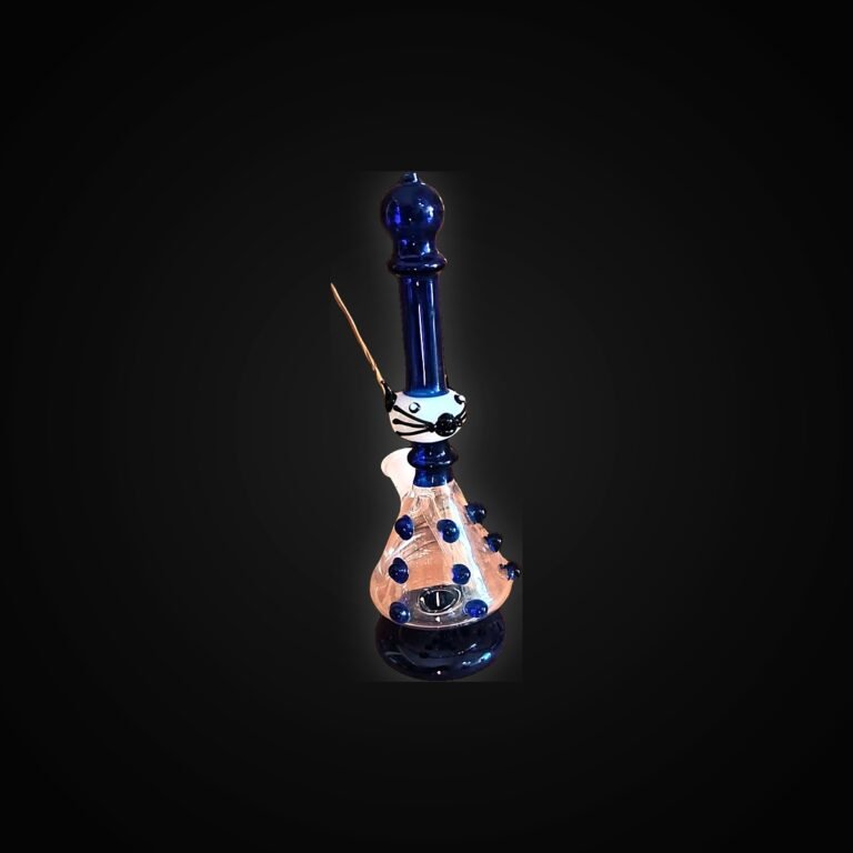 Green Cat Spirit 9" Water Pipe