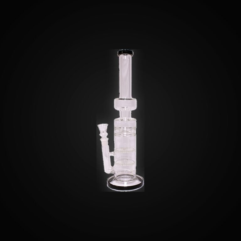 14" Double Honeycomb Water Pipe 4 asst clrs