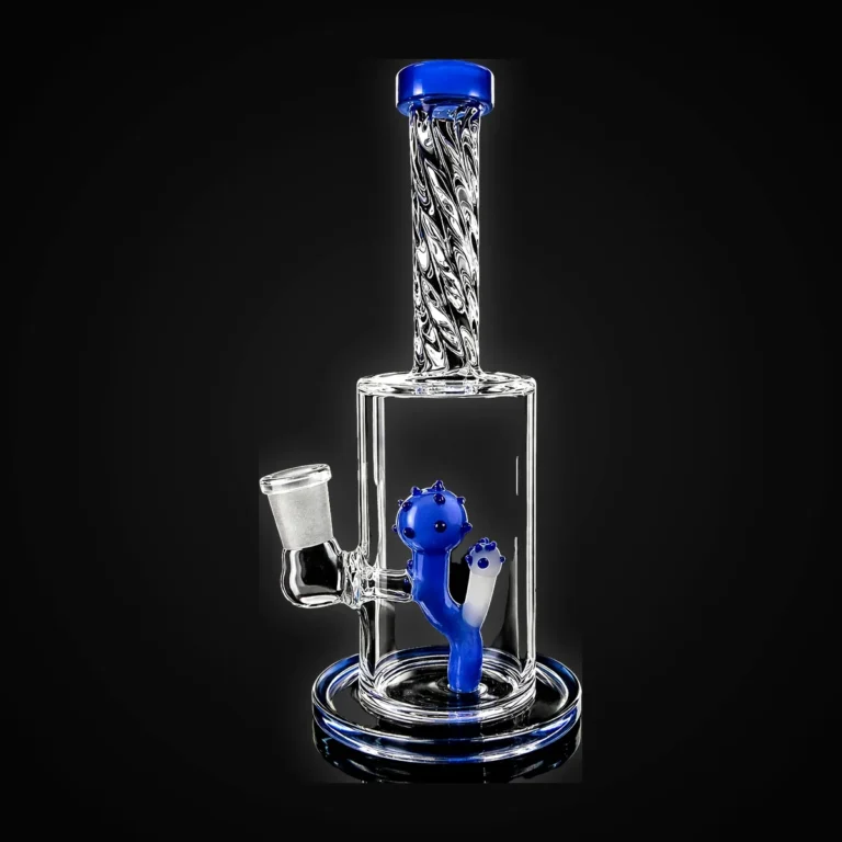 WATER PIPE 8" CUT GLASS HANDLE 4 ASST