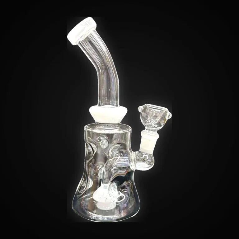 WATER PIPE 8" CUT GLASS HANDLE 4 ASST