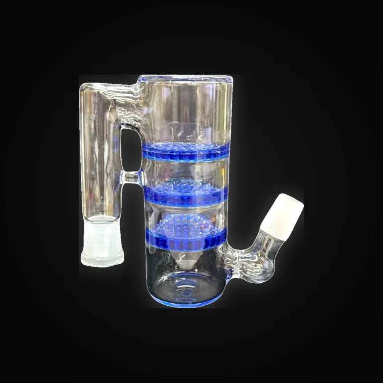 ASH CATCHER TRIPLE HONEY COMB  18MM 45 ASST CLRS