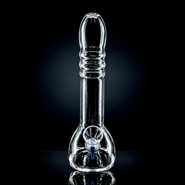 Waterpipe - 8in - Phalic - Clear