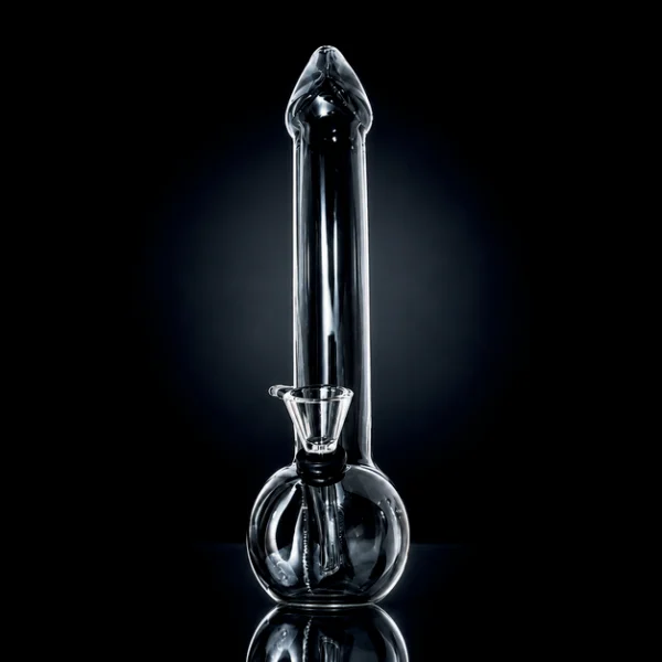 Waterpipe - 8in - Phalic - Black