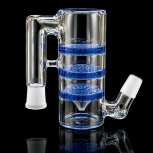 ASH CATCHER TRIPLE HONEY COMB 18MM 45 ASST CLRS