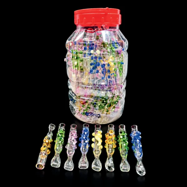 JAR OF ONE HITTERS ASST 3.5" 80 PCS IN A JAR