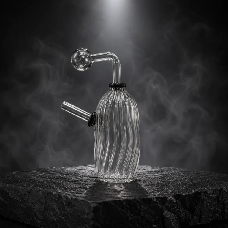 Oil Burner Clear 6"  SPIRAL