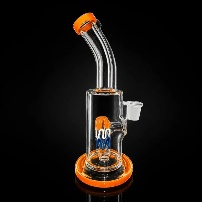 WATER PIPE 8" CUT GLASS HANDLE 4 ASST